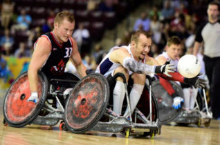 Quad Rugby or Wheelchair Rugby